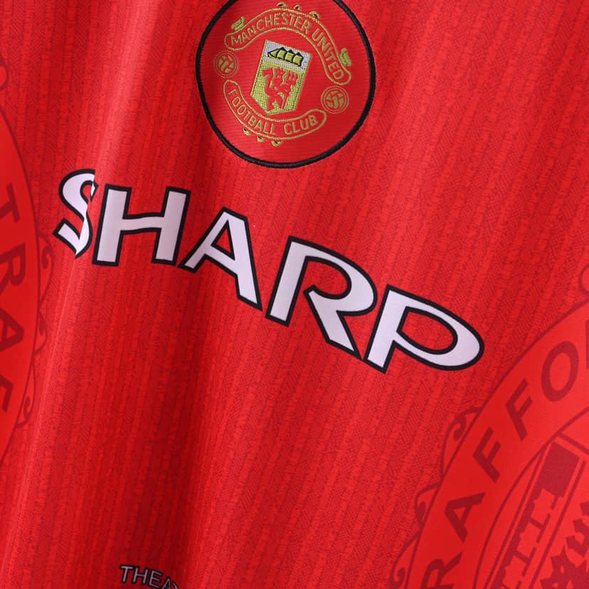 Camiseta Retro Manchester United Primera Equipación 1996/97--4