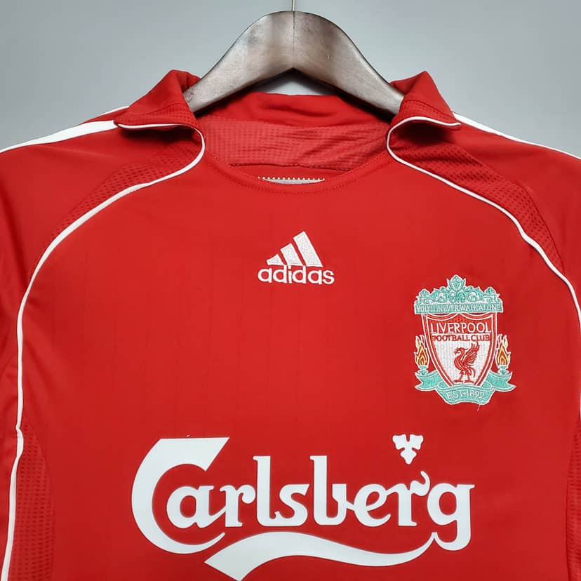Maillot Retro Liverpool Domicile 2006/07--2