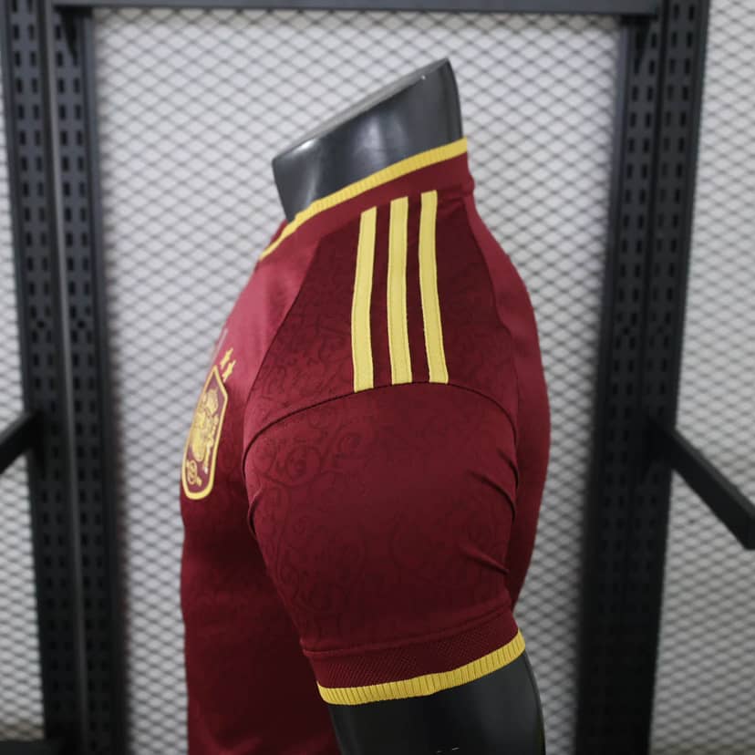 Maillot Espagne 2026 Édition Spéciale Version Player Bordeaux--8