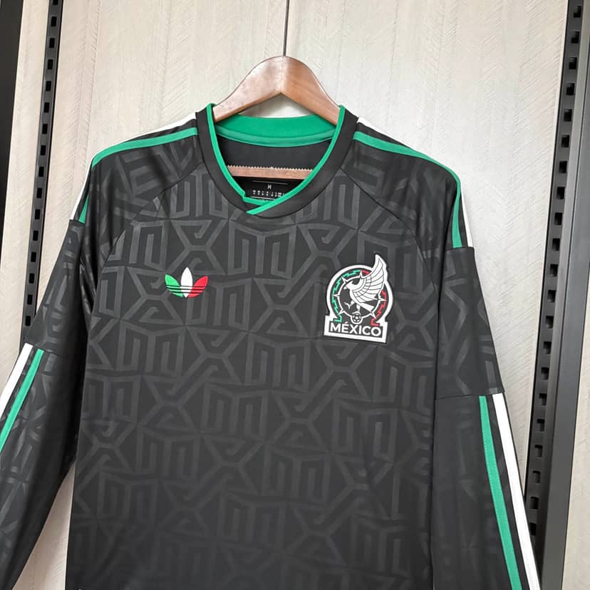 Camiseta México Tercera Equipación 2026 Manga Larga--6