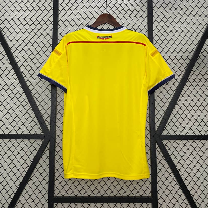 2014 Retro Colombia Home Shirt--1
