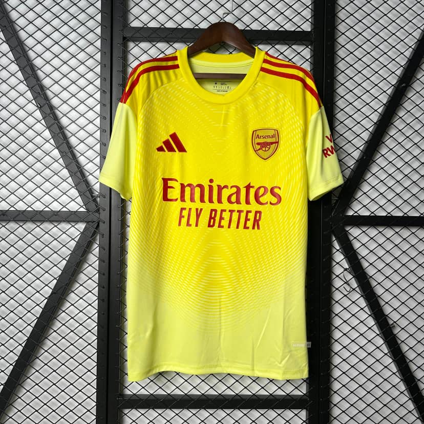 Camisola Arsenal Guarda-Redes 2025/26 Amarela