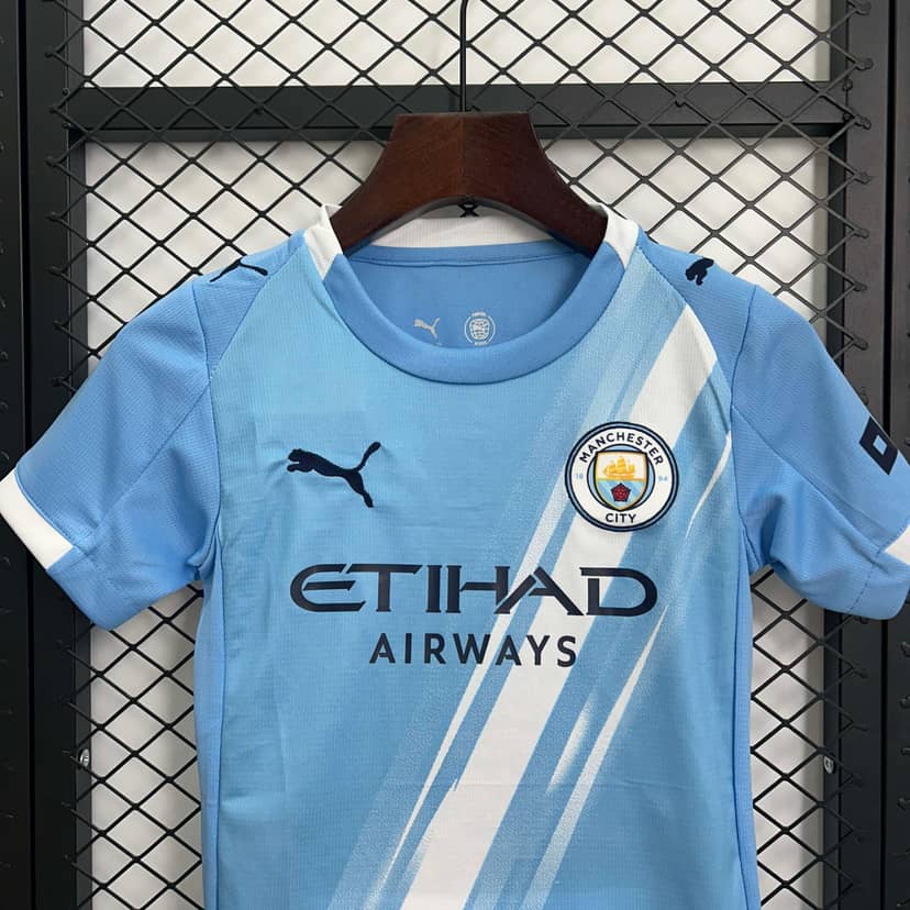 Conjunto Manchester City Principal 2025/26 Criança--2