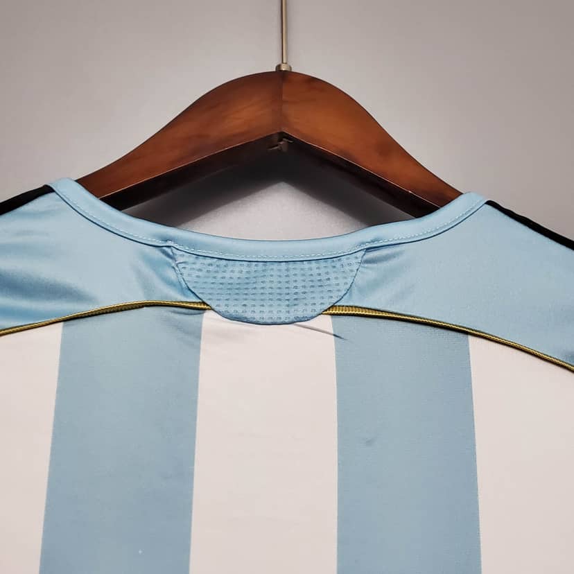 Maglia Retro Argentina Home 2006--4