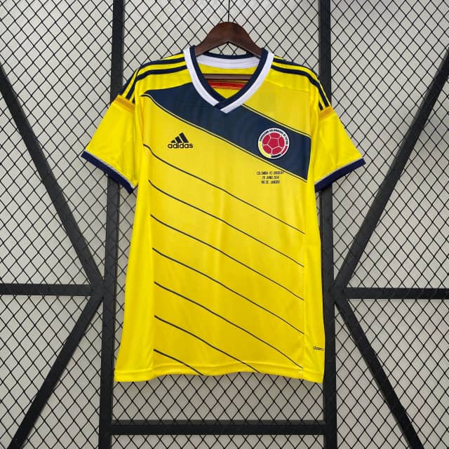 Camiseta Retro Colombia Primera Equipación 2014