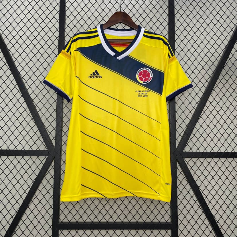 2014 Retro Colombia Home Shirt