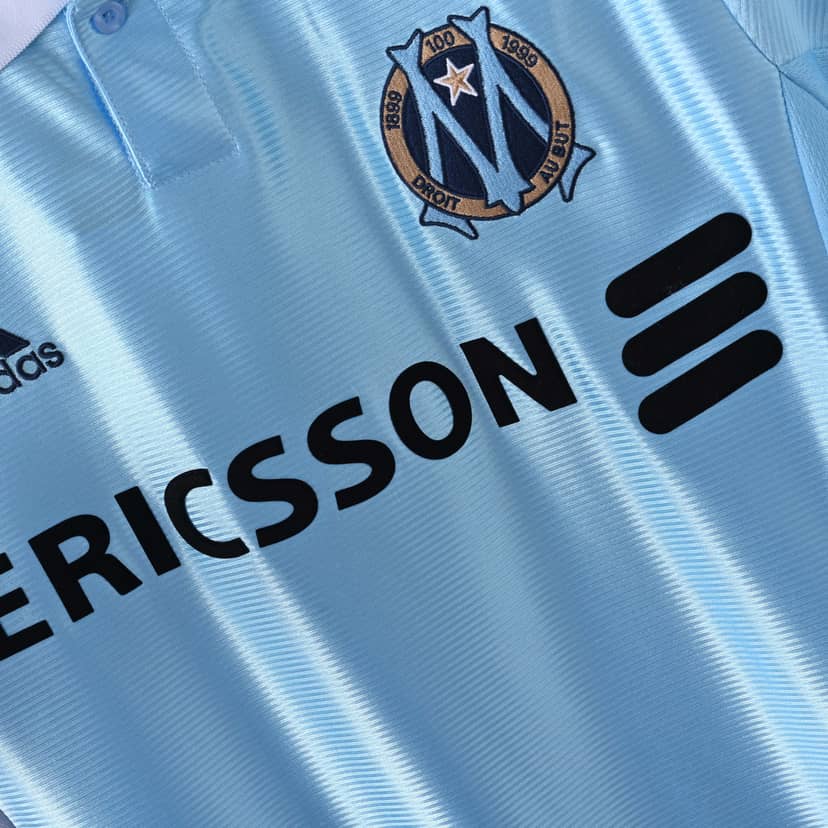 1998/1999 Retro Olympique de Marseille Away Shirt--3
