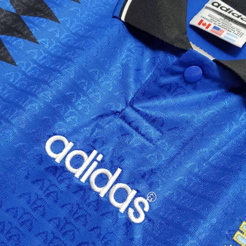 1994 Retro Argentina National Team Away Jersey--5