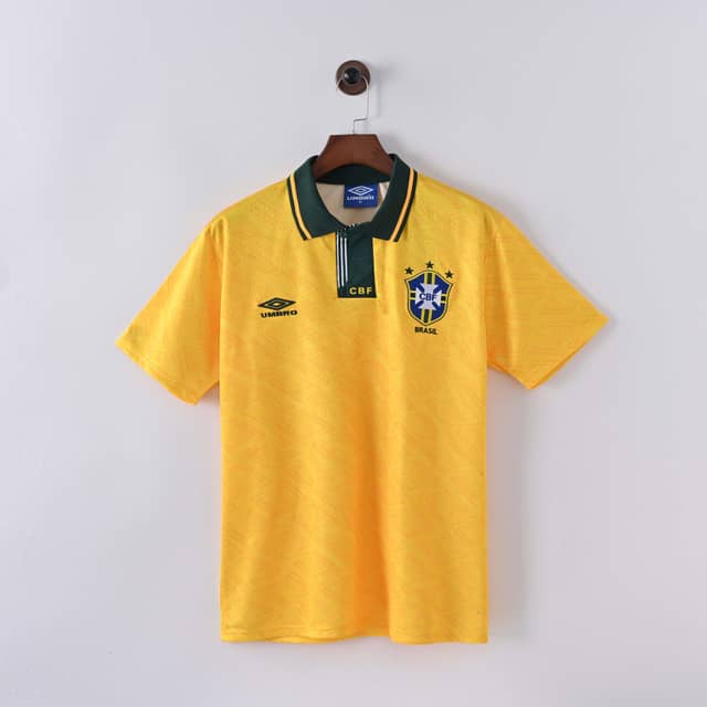 Koszulka Retro Brazylii domowa 1991/93