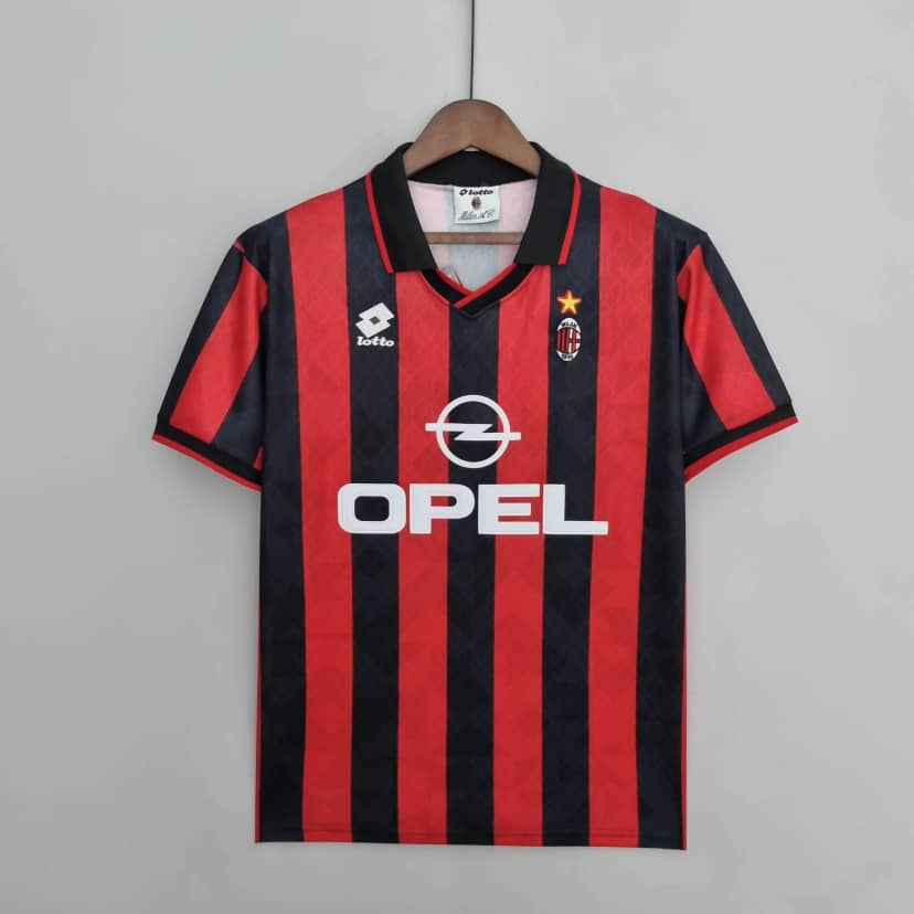 Camisola Retro AC Milan Principal 1995/96