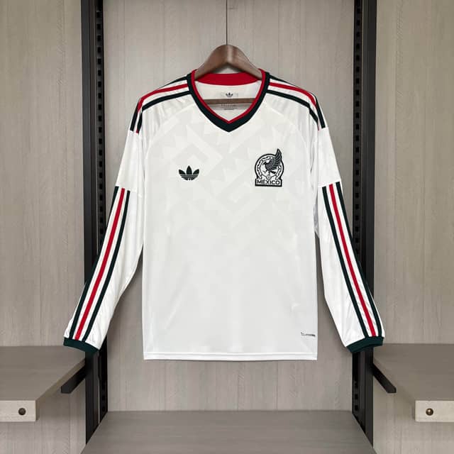 Camiseta México Segunda Equipación 2026 Manga Larga