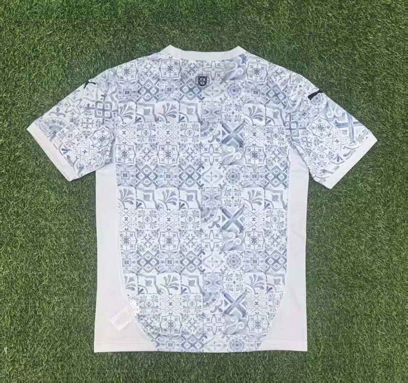 2025 Portugal Special Edition White Shirt--1