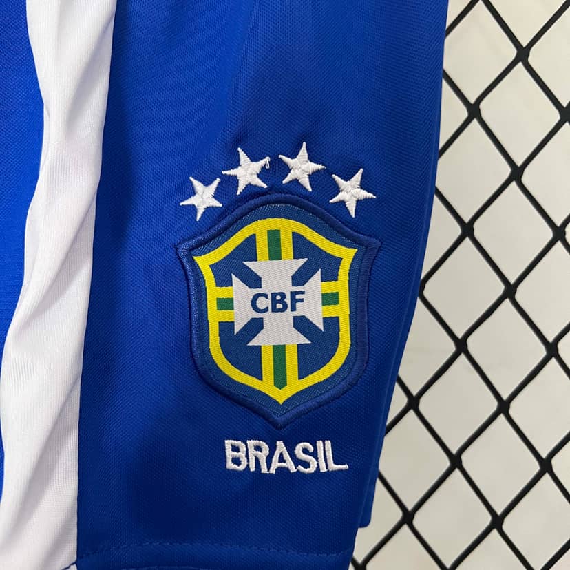 Camiseta Retro Brasil Primera Equipación 1998 Niño--9