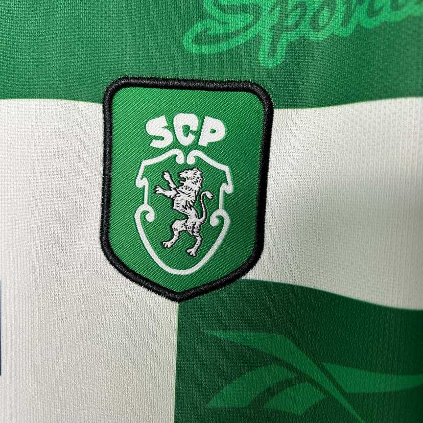 Maillot Retro Sporting Lisbonne Domicile 1999/00--5