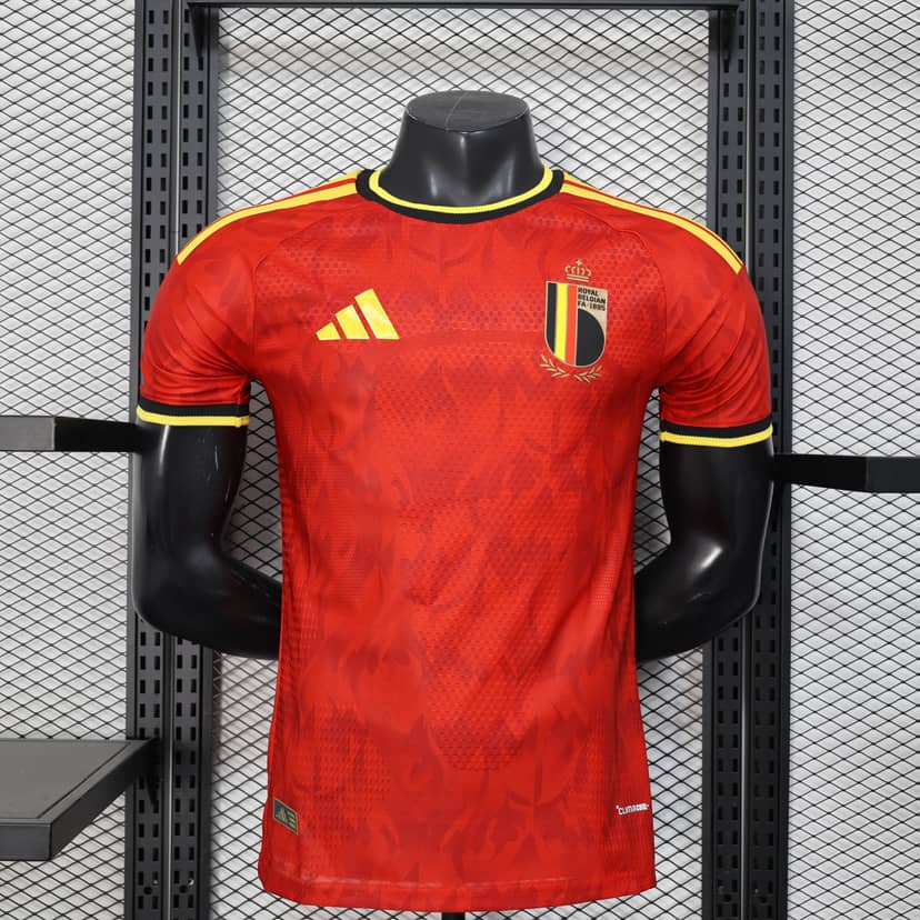 Camiseta Bélgica Primera Equipación 2026 Versión Jugador