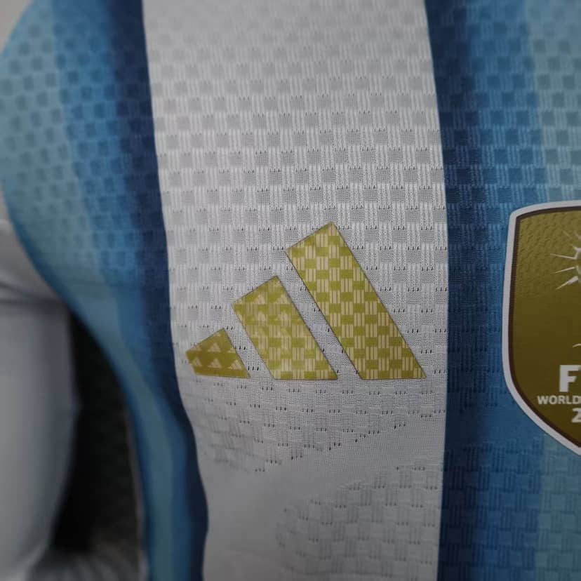 Camisola Argentina Principal 2026 Versão Jogador Manga Longa--4
