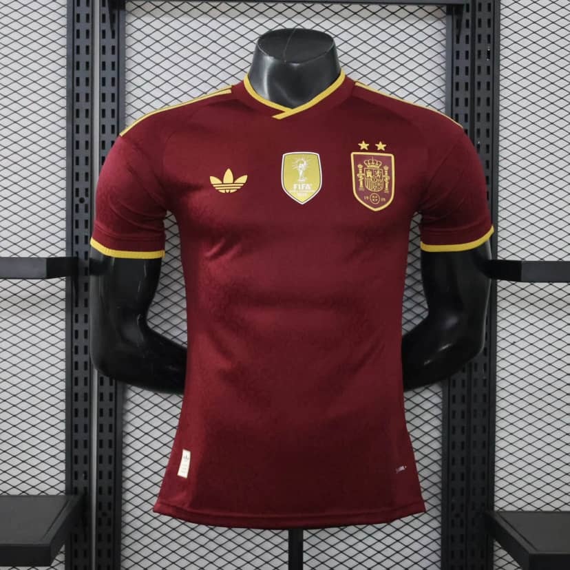 Maillot Espagne 2026 Édition Spéciale Version Player Bordeaux