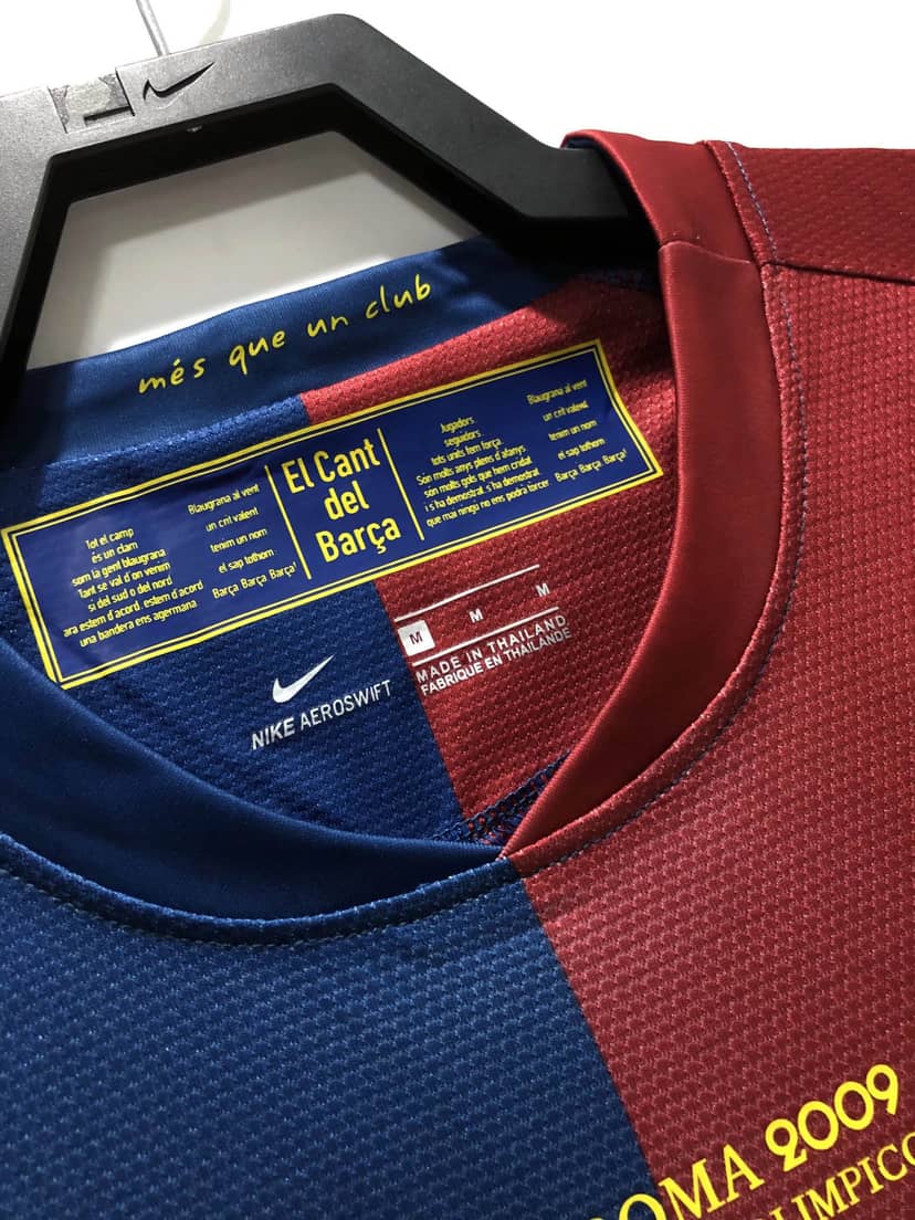 2008/2009 Retro Barcelona Shirt Home Champions League--8