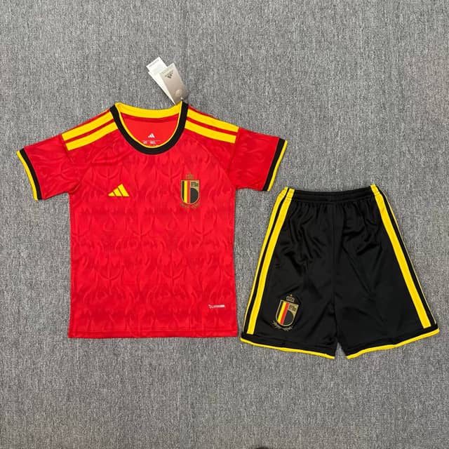 Camiseta Bélgica Primera Equipación 2026 Niño