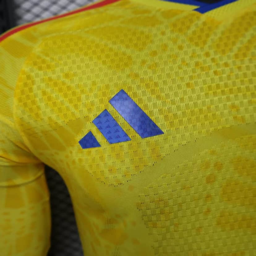 Camiseta Colombia Primera Equipación 2026 Versión Jugador Manga Larga--4