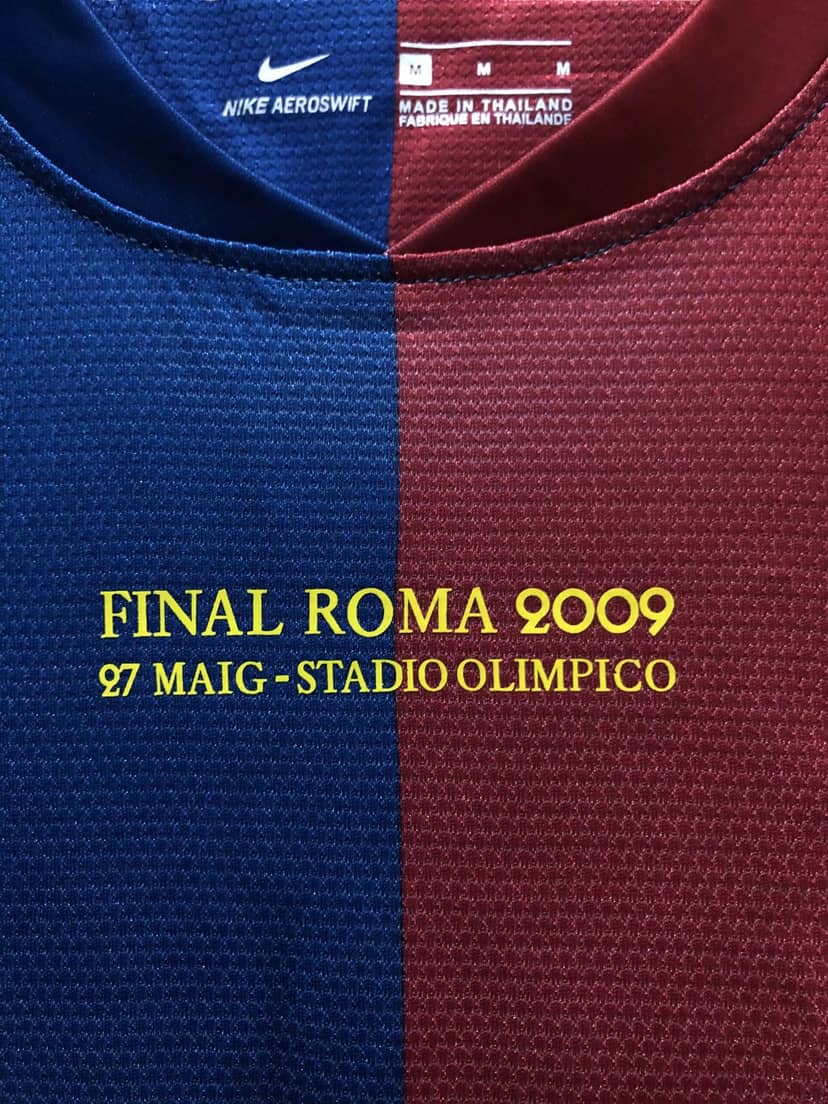 2008/2009 Retro Barcelona Shirt Home Champions League--4