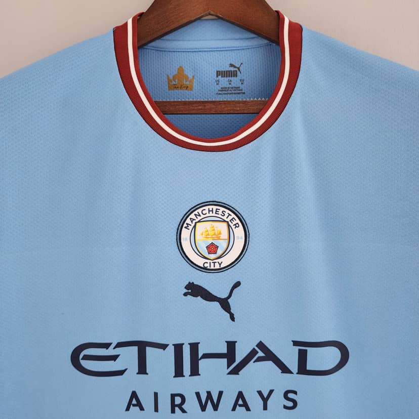 Maillot Manchester City Domicile 2022/23--2