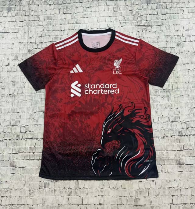 Koszulka Liverpoolu edycja specjalna 2025/26 czerwona