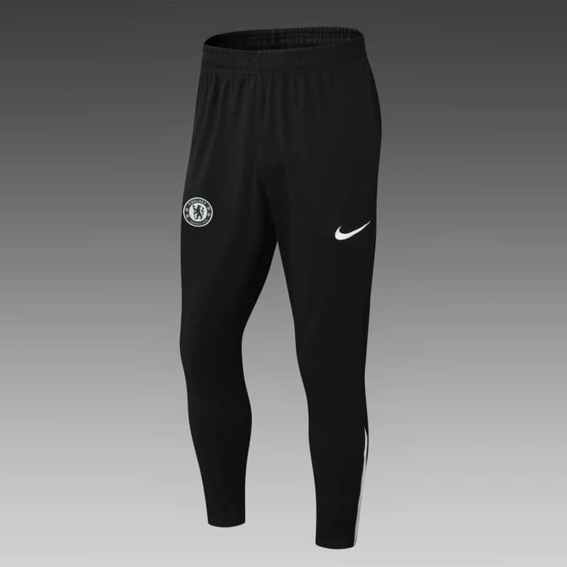 Tuta Allenamento Chelsea Mezza Zip 2025/26 Nera--4