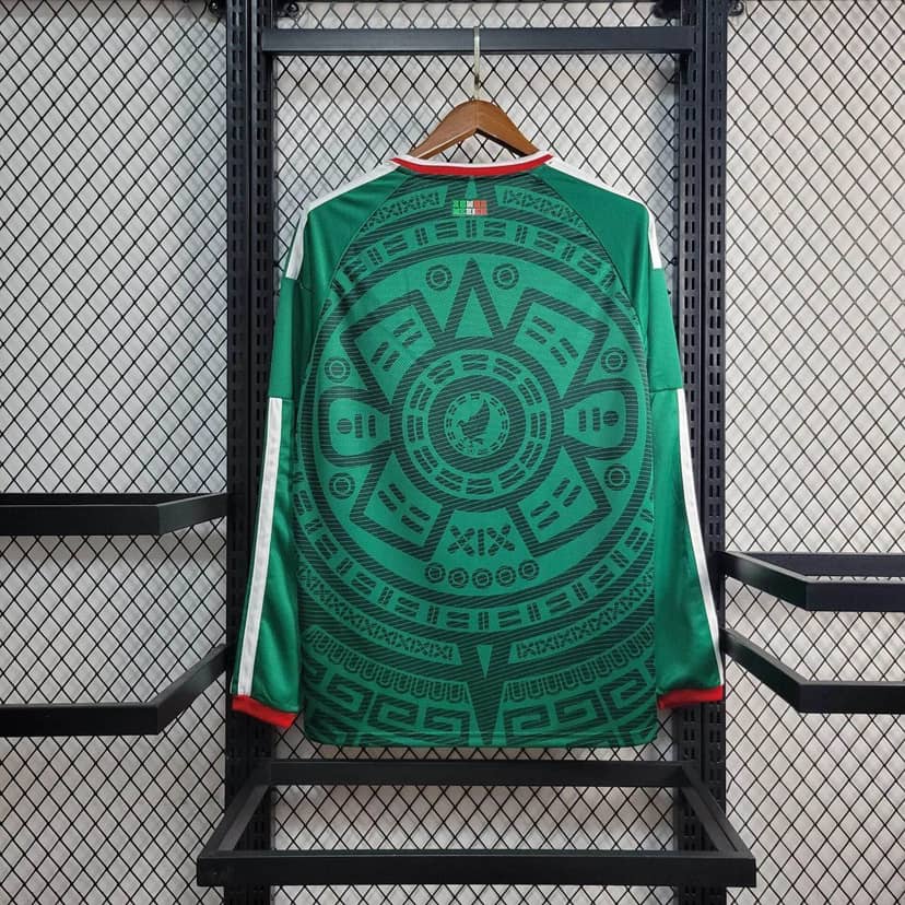 Camisola México Principal 2026 Manga Longa--1