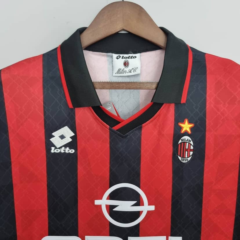 Camisola Retro AC Milan Principal 1995/96--2