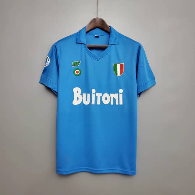 Koszulka Retro Napoli domowa 1987/88