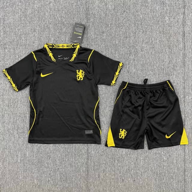 Dziecięcy zestaw Chelsea wyjazdowy 2026/27