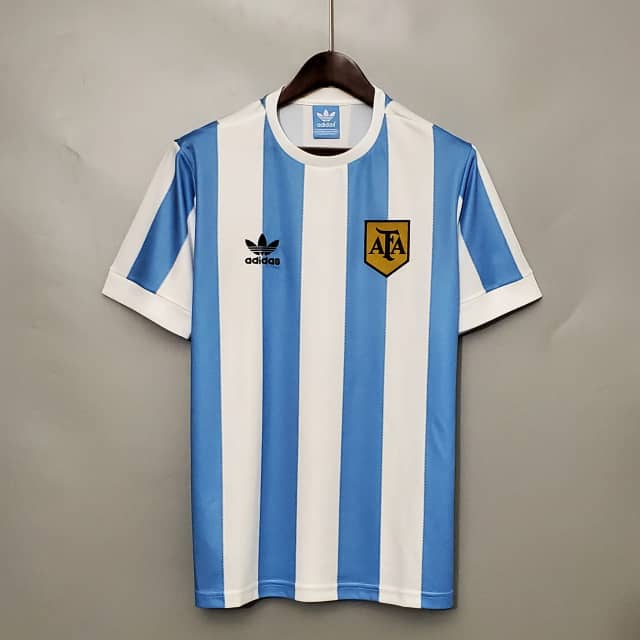 Camiseta Retro Argentina Primera Equipación 1978