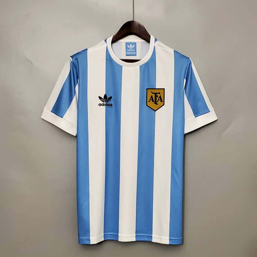 Camiseta Retro Argentina Primera Equipación 1978