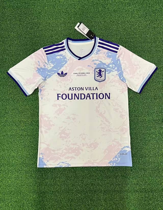Camisola Aston Villa Terceira Final Europa League 2025/26