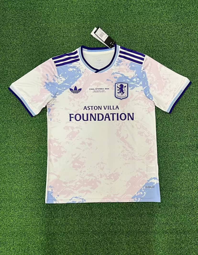 Maglia Aston Villa Third Finale Europa League 2025/26