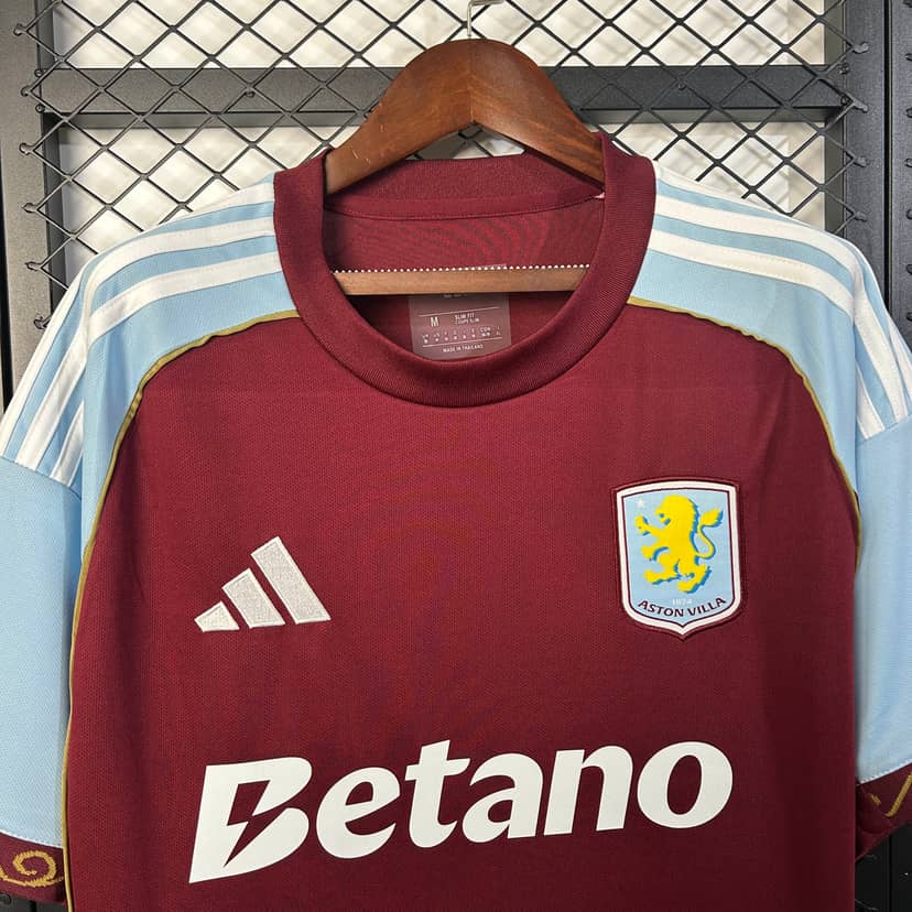 Camisola Aston Villa Principal 2025/26--2