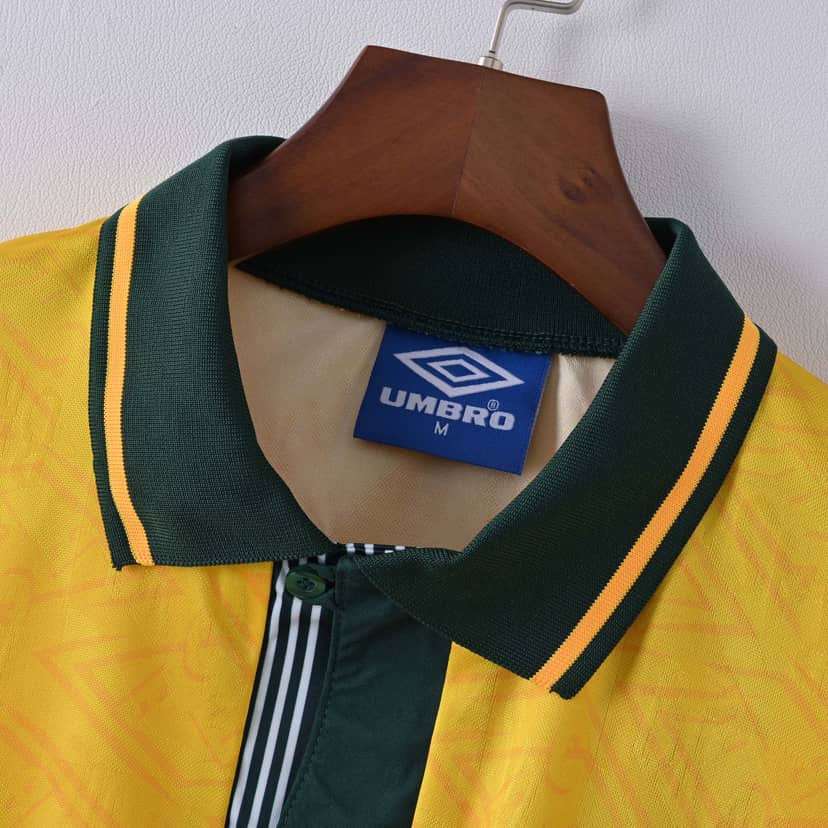 Camiseta Retro Brasil Primera Equipación 1991/93--2