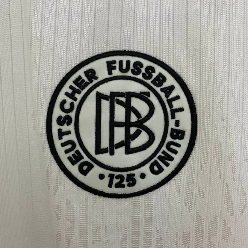 Camiseta Alemania Primera Equipación Edición 125º Aniversario 2025 Blanca--4