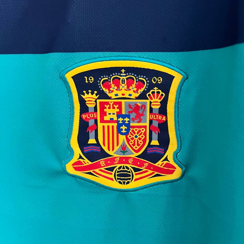2010 Retro Spain Goalkeeper Green Shirt--5