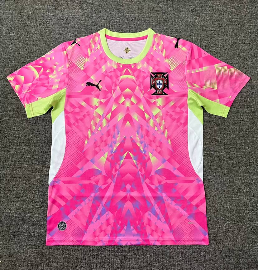 Camiseta Portugal Portero 2026 Rosa
