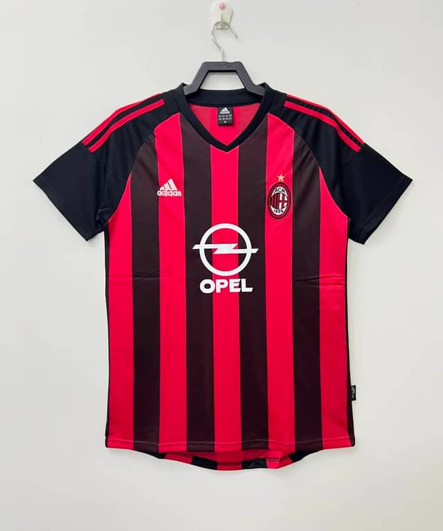 Koszulka Retro AC Milan domowa 2002/03