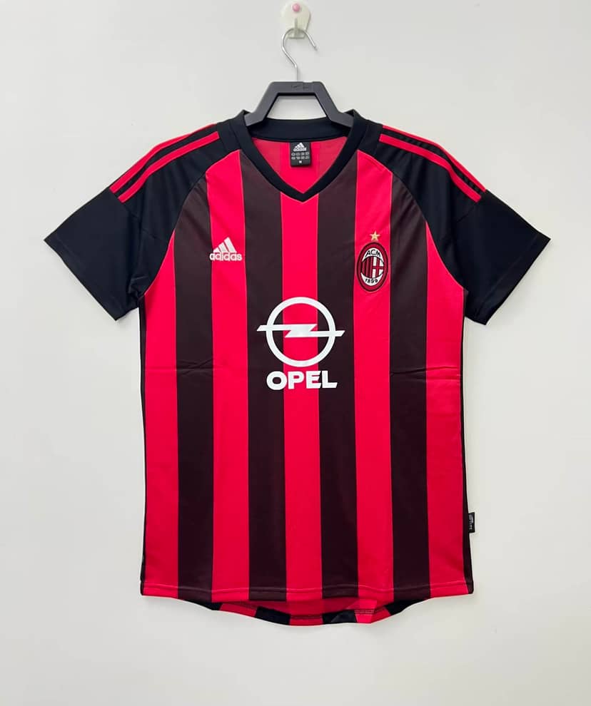 Koszulka Retro AC Milan domowa 2002/03