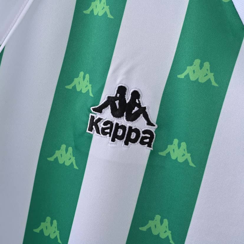 1995/1997 Retro Long Sleeve Real Betis Home Shirt--3