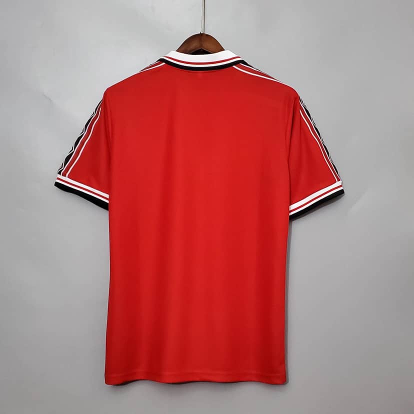 1998/1999 Retro Manchester United Home Shirt--1