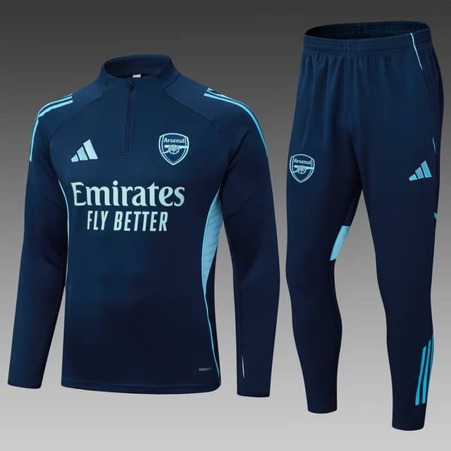 Chándal de Entrenamiento Arsenal con Media Cremallera 2025/26 Azul Real