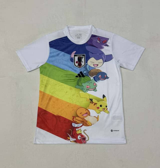 Camisola Japão Edição Especial «Rainbow baby» 2025 Branca