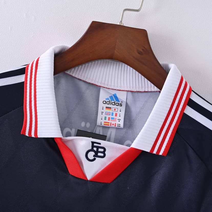 1997/1999 Retro Bayern Munich Home Jersey--2