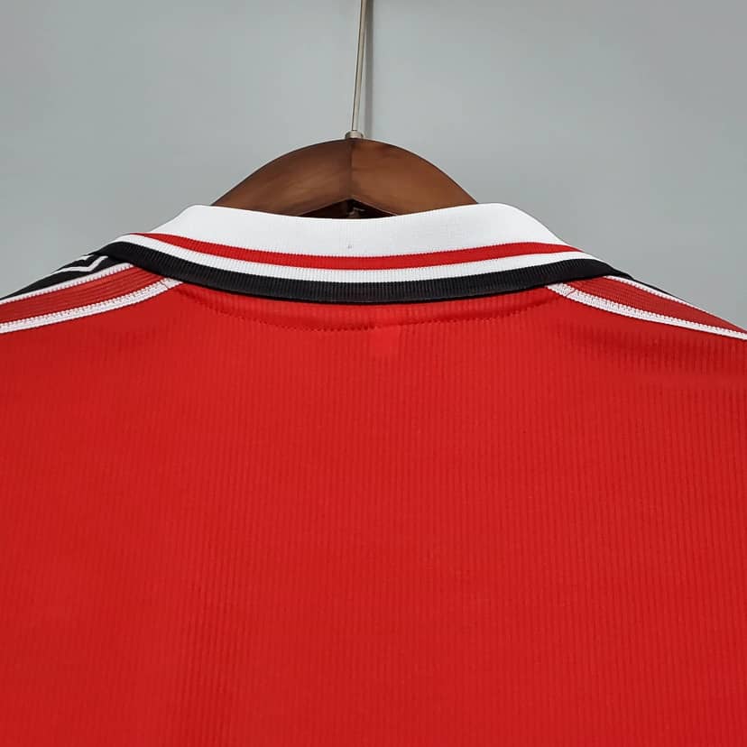 Koszulka Retro Manchesteru United domowa 1998/99 z długim rękawem--5