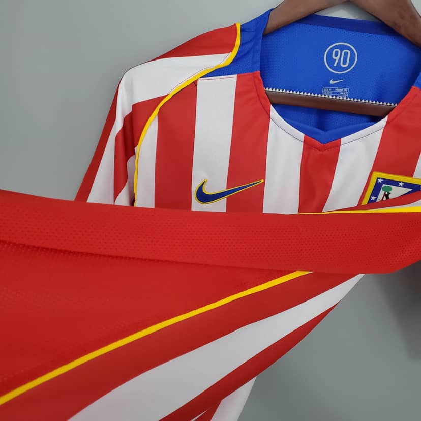 Koszulka Retro Atlético Madryt domowa 2004/05--7